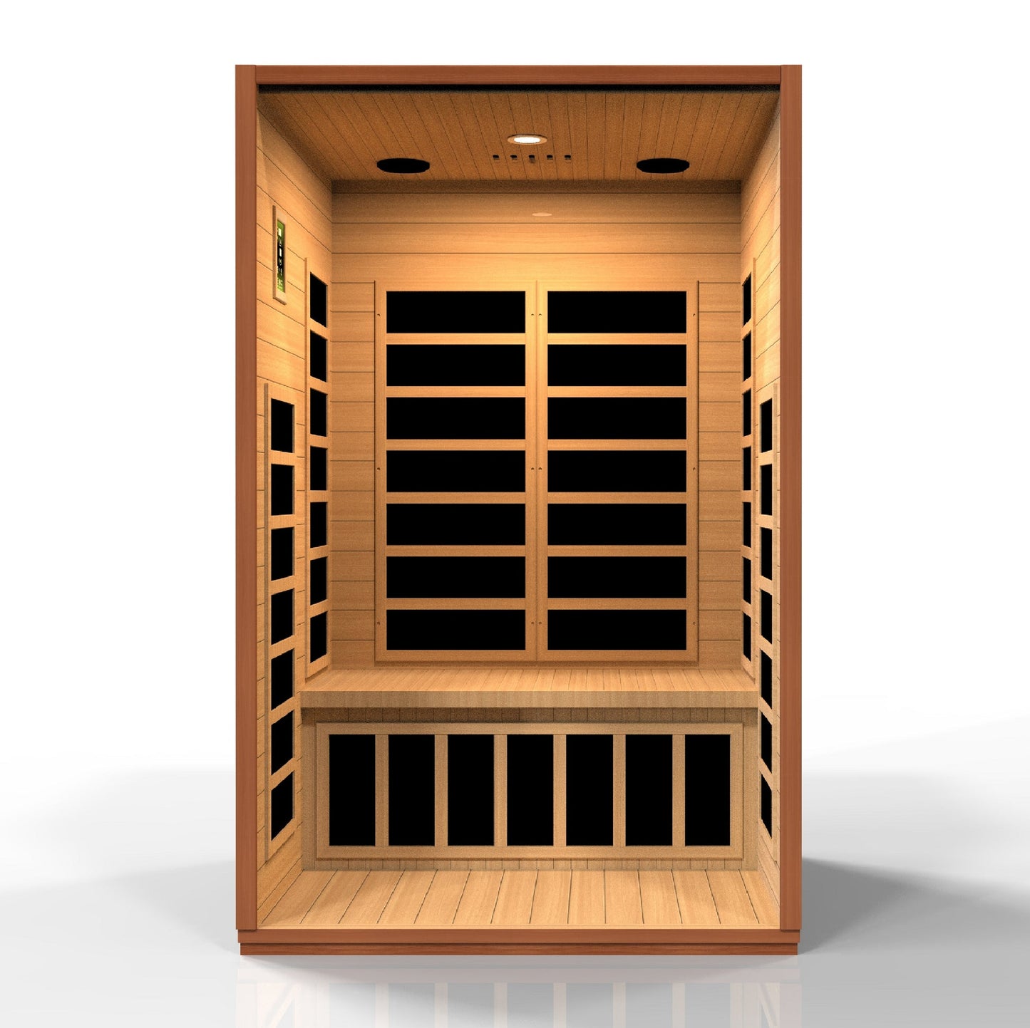 Dynamic "Cordoba" 2 Person Ultra Low EMF FAR IR Sauna (DYN-6203-01 Elite)