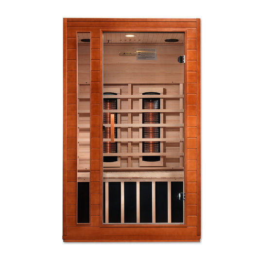 Dynamic "Cordoba" 2 Person Full Spectrum IR Sauna (DYN-6203-02 FS)