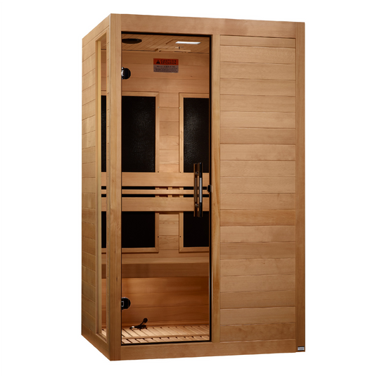 ***New 2026 Model*** Dynamic "Lucca" 2 Person Ultra Low EMF FAR IR Sauna (DYN-6215-05 Elite)