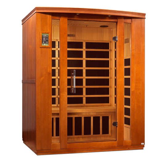 Dynamic "Bellagio" 3 Person Low EMF Far IR Sauna (DYN-6306-02)