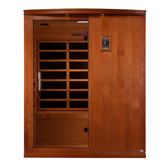 Dynamic "Madrid Limited Elite" 3 Person Ultra Low EMF FAR IR Sauna (DYN-6310-04 Elite)