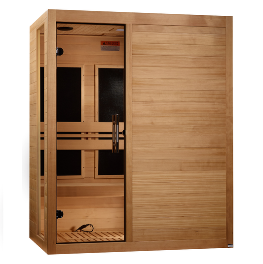 ***New 2026 Model*** Dynamic "Toscana" 3 Person Low EMF FAR IR Sauna (DYN-6315-05)