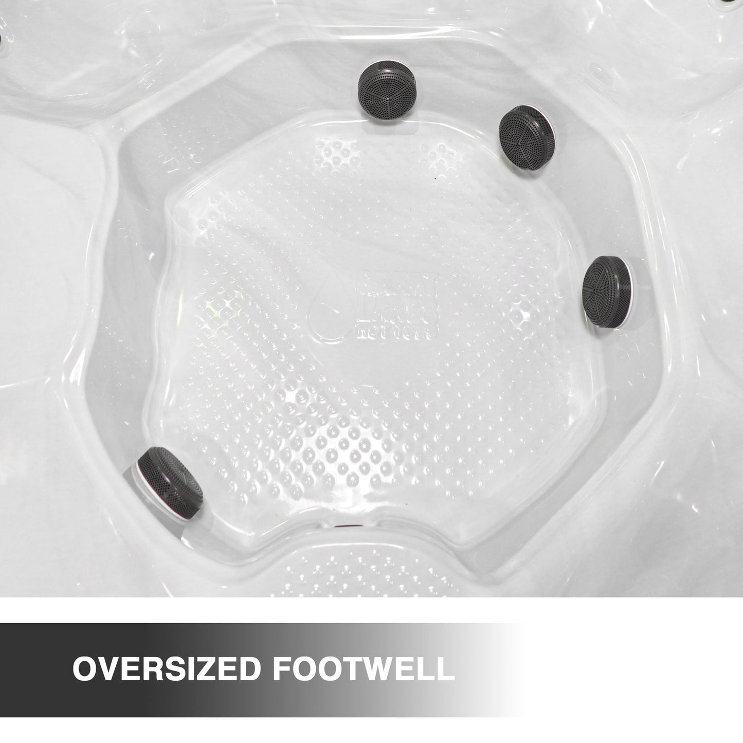 Superior 7-Person 52-Jet Non-Lounger Hot Tub