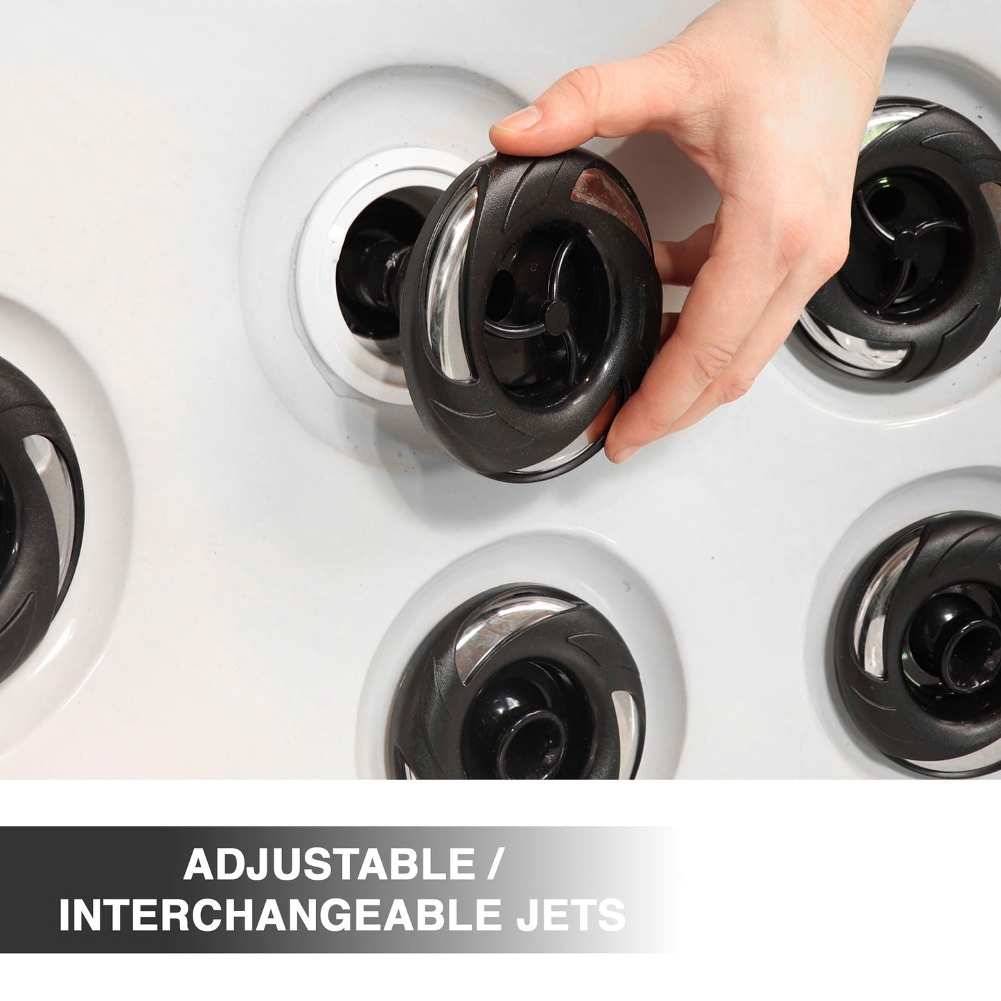 Superior 7-Person 52-Jet Non-Lounger Hot Tub