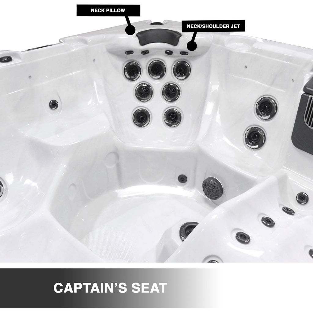 Michigan 6-Person 43-Jet Hot Tub
