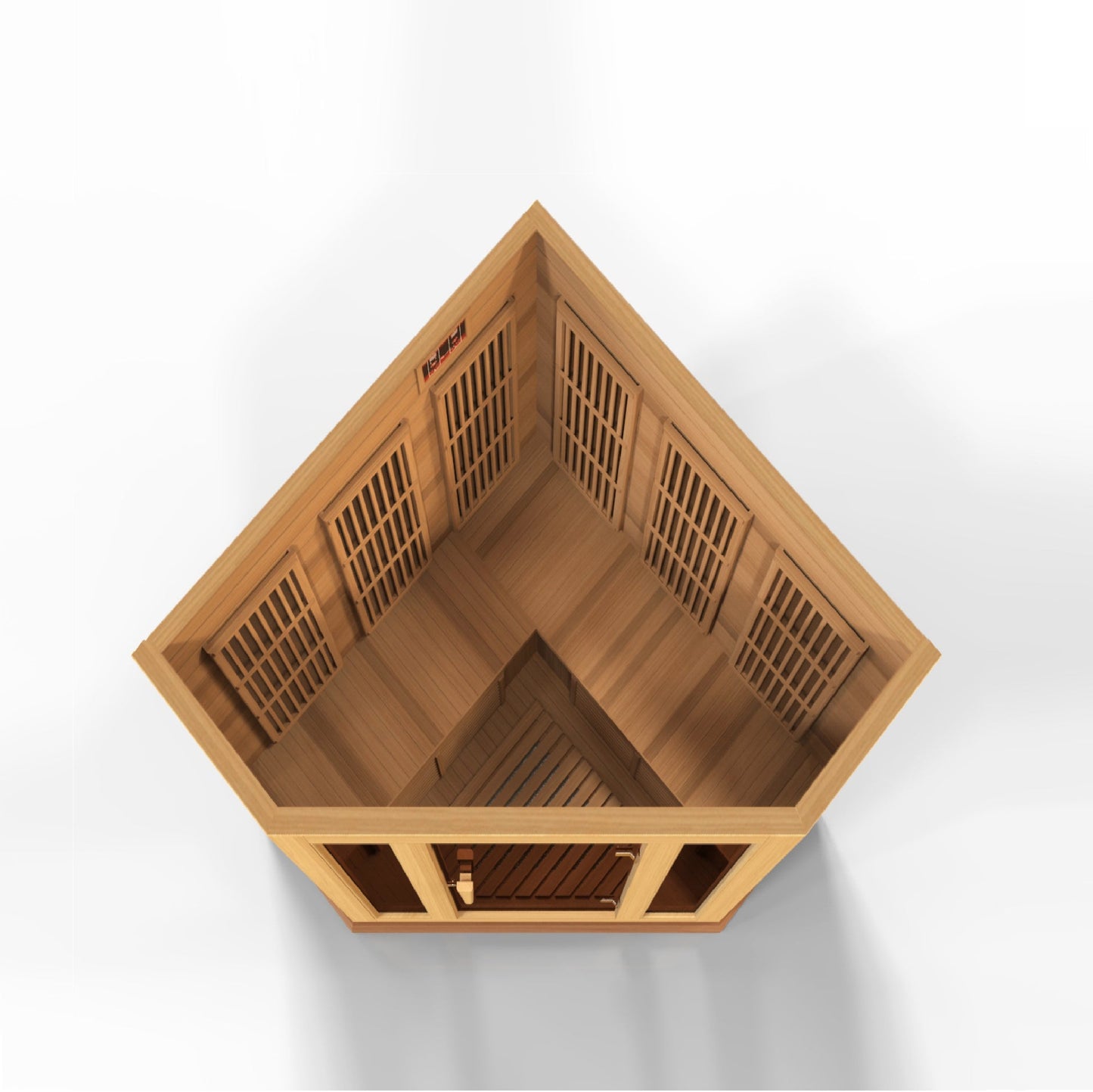 Maxxus 3 Person Low EMF FAR IR Sauna (MX-K356-01-ZF CED)