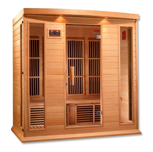 Maxxus 4 Person Low EMF FAR IR Sauna (MX-K406-01)