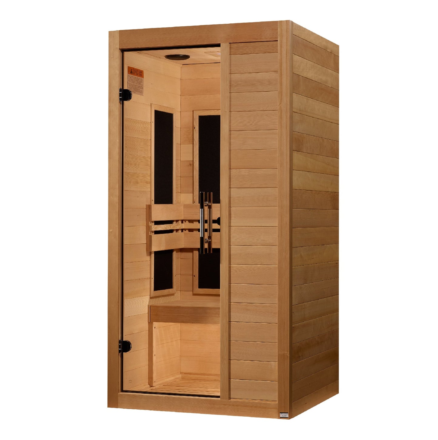 Maxxus "S-Line" 1 Person Ultra Low EMF FAR IR Sauna (MX-S106-01 ELITE)