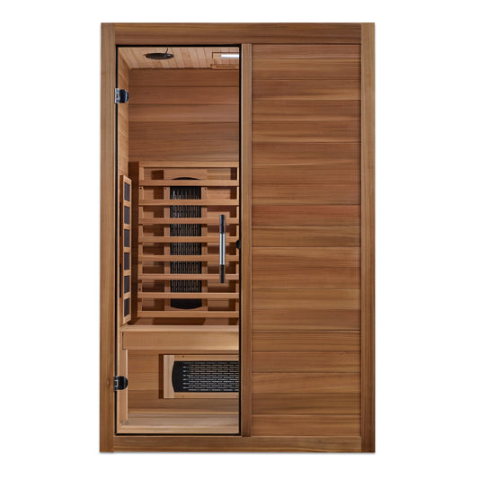 Maxxus "S-Line" 2 Person Full Spectrum IR Sauna (MX-S206-01-FS-PC)