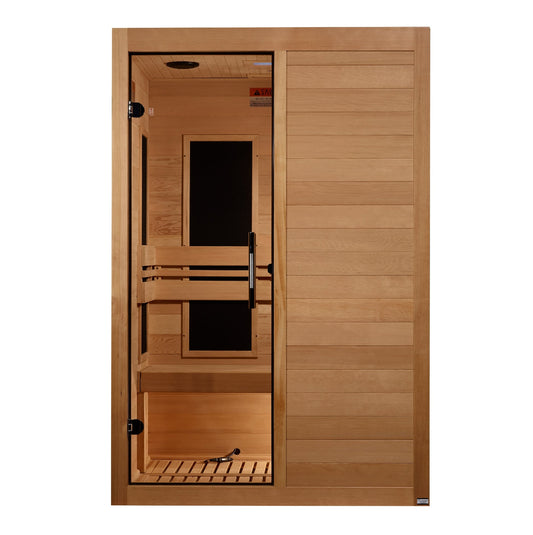 ***New 2026 Model*** Dynamic "Lucca" 2 Person Ultra Low EMF FAR IR Sauna (DYN-6215-05 Elite)
