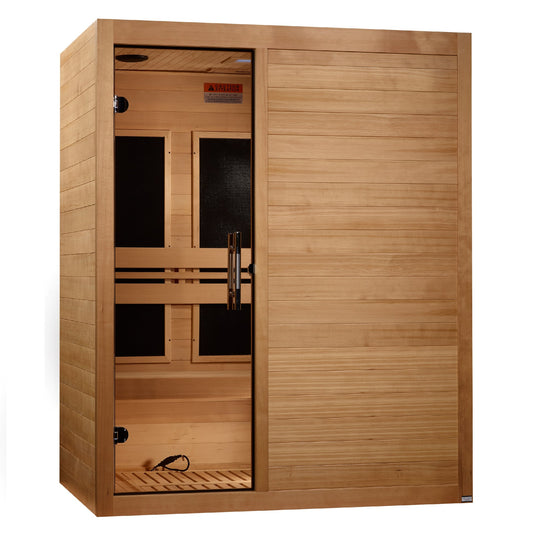 Maxxus "S-Line" 3 Person Low EMF FAR IR Sauna (MX-S306-01)