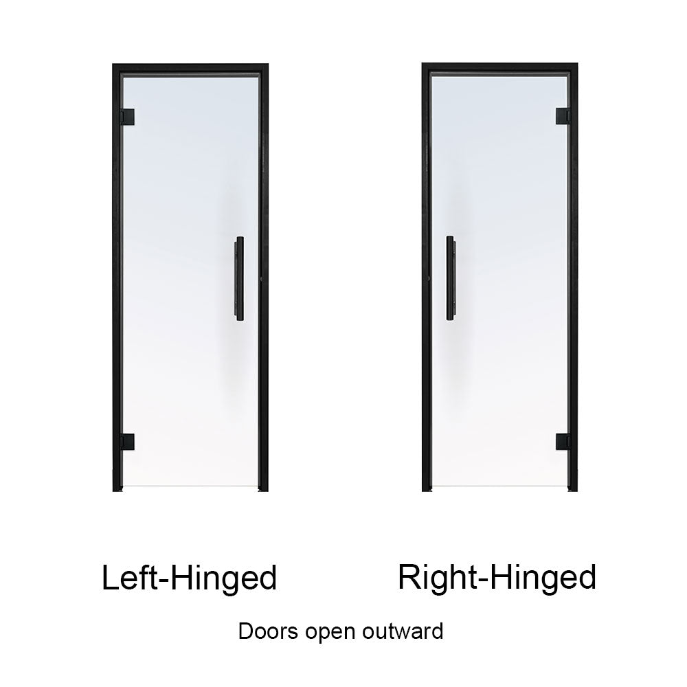 PROSAUNAS Tinted ADA Glass Sauna Door 36x81