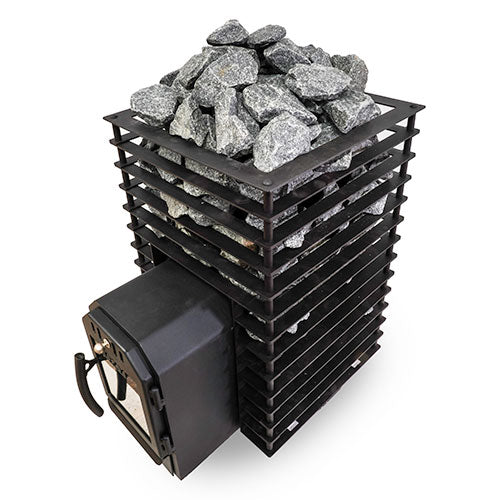 Cozy Heat Quattro Thru-Wall Sauna Stove