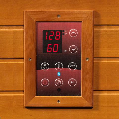 Dynamic "Palermo" 3 Person Low EMF Far IR Sauna (DYN-6330-01)