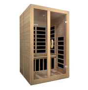 Dynamic "Santiago" 2 Person Low EMF FAR IR Sauna (DYN-6209-01)