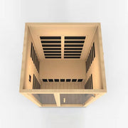 Dynamic "Santiago" 2 Person Low EMF FAR IR Sauna (DYN-6209-01)