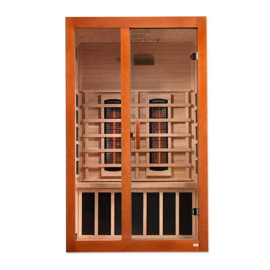 Dynamic "Santiago" 2 Person Full Spectrum IR Sauna (DYN-6209-03 FS)