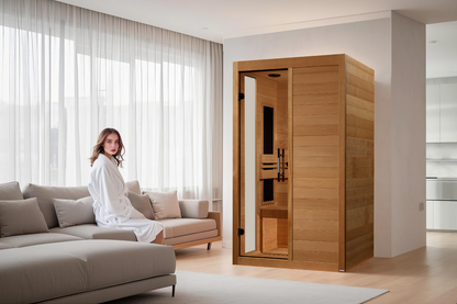 ***New 2026 Model*** Dynamic "Lucca" 2 Person Ultra Low EMF FAR IR Sauna (DYN-6215-05 Elite)