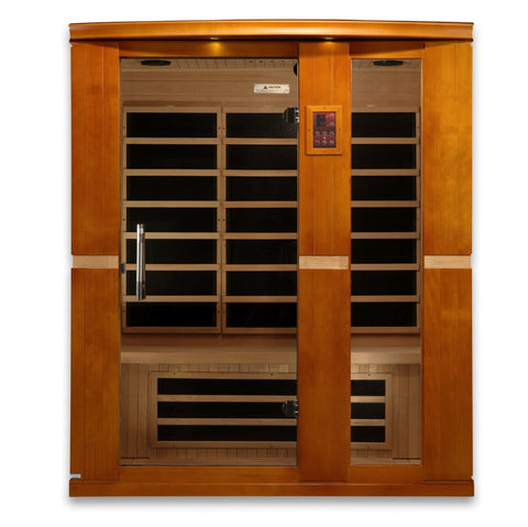Dynamic "Palermo" 3 Person Low EMF Far IR Sauna (DYN-6330-01)