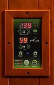 Dynamic "Heming" 2 Person Low EMF Far IR Sauna (DYN-6225-02)