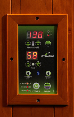 Dynamic "Heming" 2 Person Low EMF Far IR Sauna (DYN-6225-02)