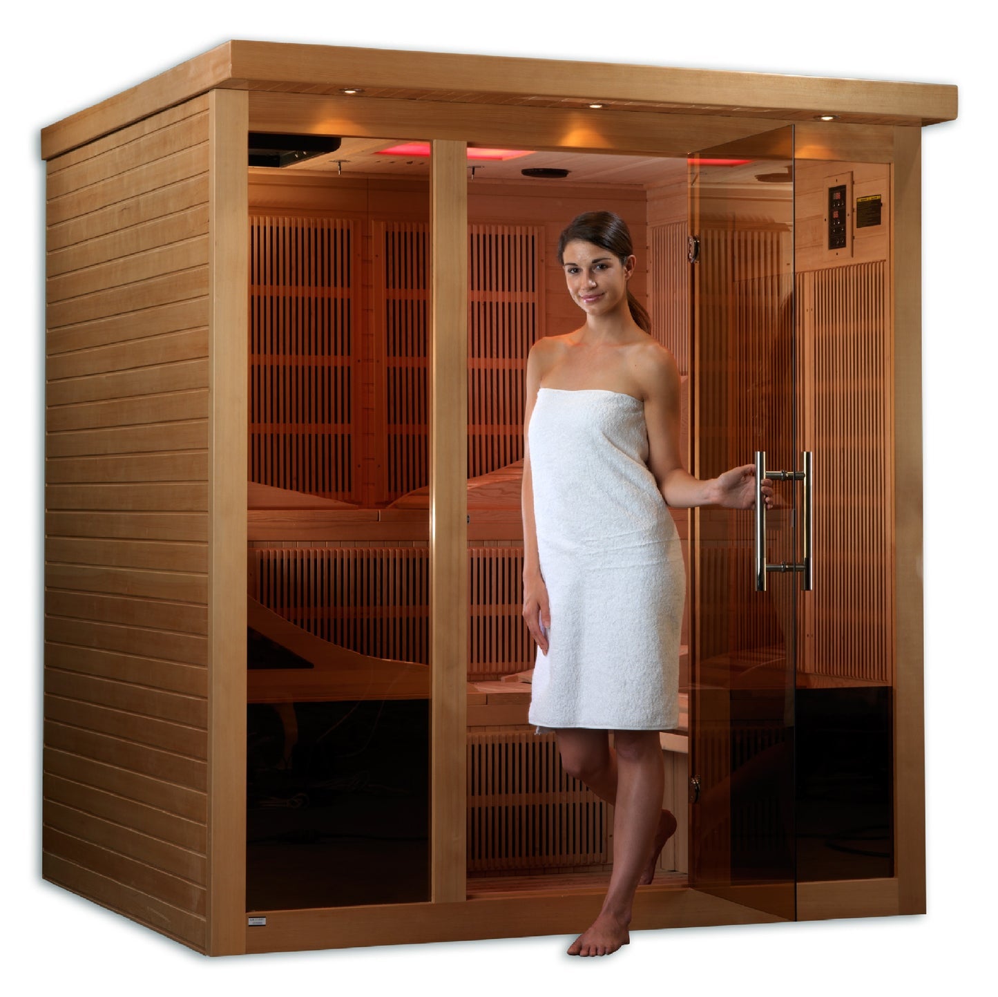 Golden Designs "Monaco" Near Zero EMF Far IR Sauna (GDI-6996-01 Elite)