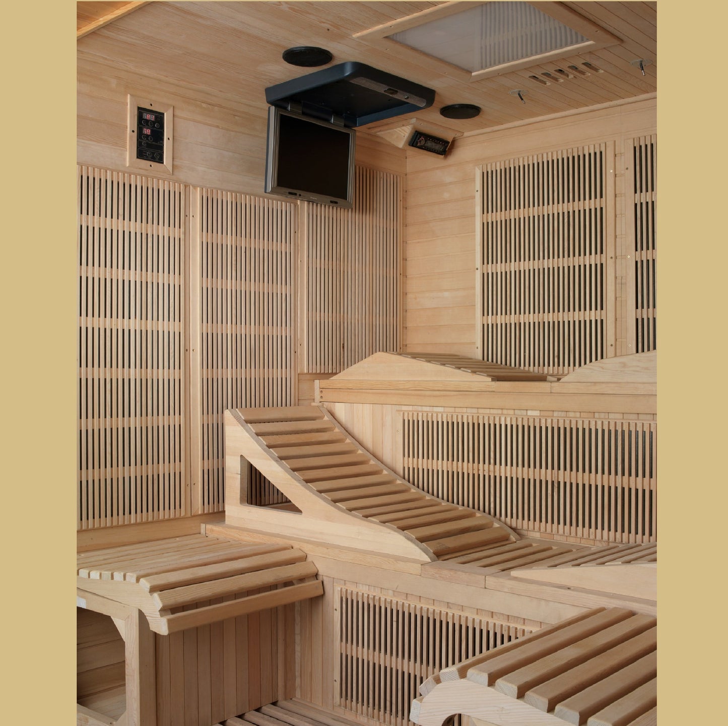 Golden Designs "Monaco" Near Zero EMF Far IR Sauna (GDI-6996-01 Elite)