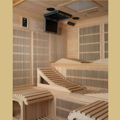 Golden Designs "Monaco" Near Zero EMF Far IR Sauna (GDI-6996-01 Elite)