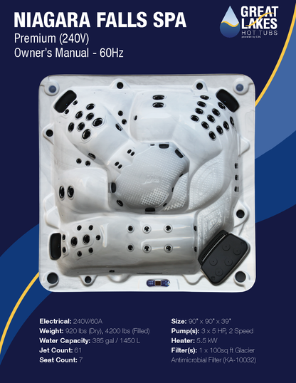 Niagara Falls GL 7-Person 60-Jet Hot Tub