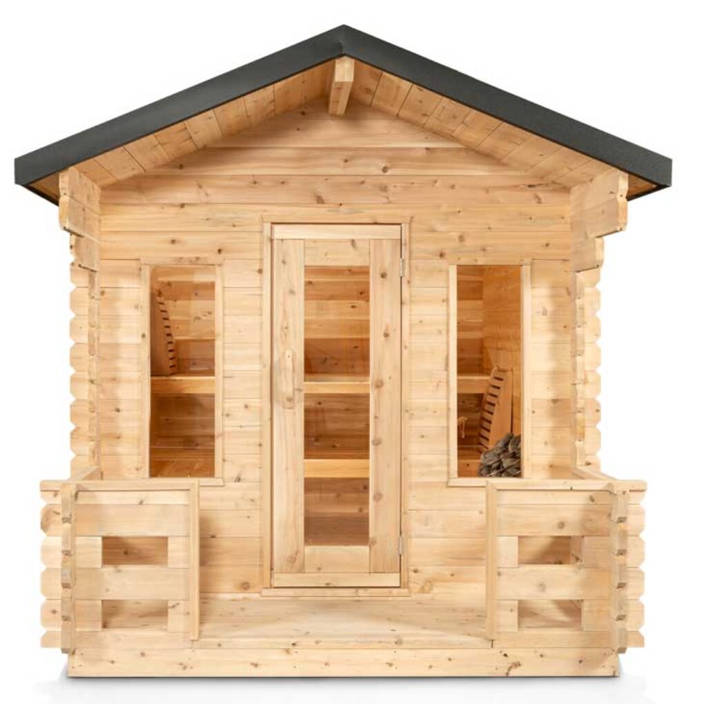 CT Georgian Cabin Sauna with Porch