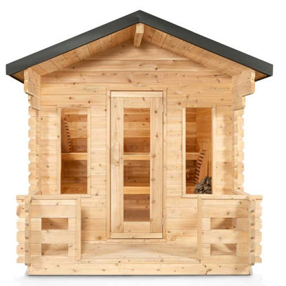 CT Georgian Cabin Sauna with Porch