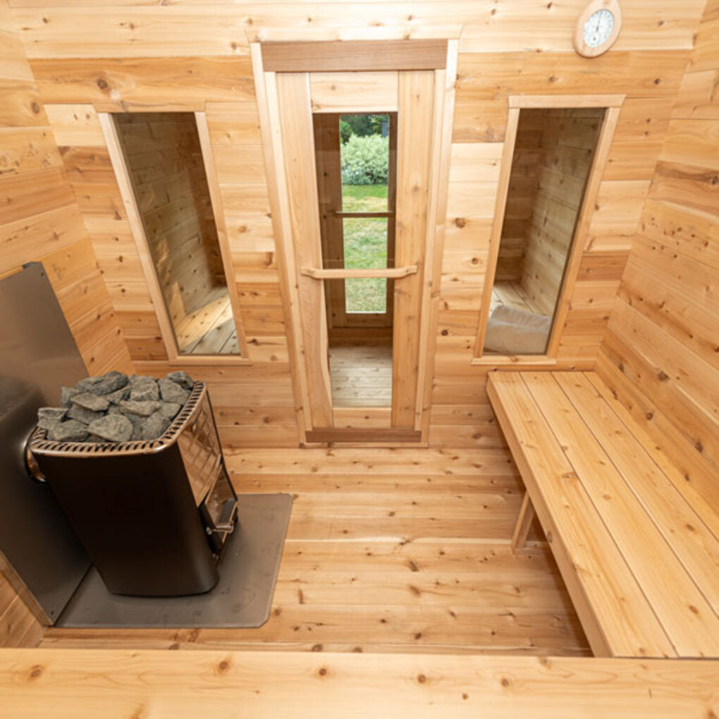 CT Georgian Cabin Sauna with Changeroom