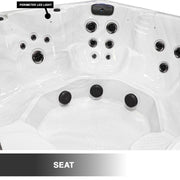 Superior 7-Person 52-Jet Non-Lounger Hot Tub
