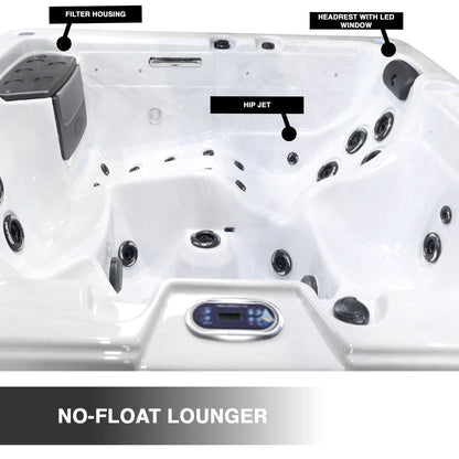 Michigan 6-Person 43-Jet Hot Tub