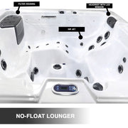 Michigan 6-Person 43-Jet Hot Tub