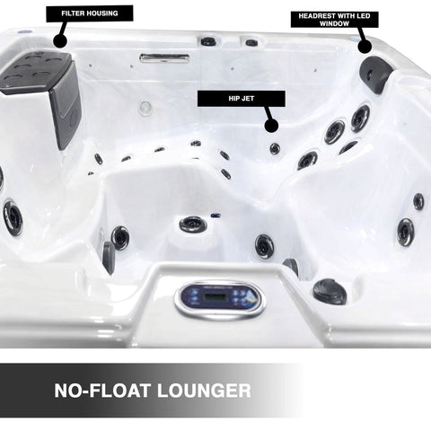 Michigan 6-Person 43-Jet Hot Tub