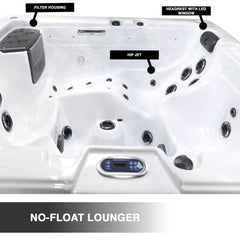 Michigan 6-Person 43-Jet Hot Tub
