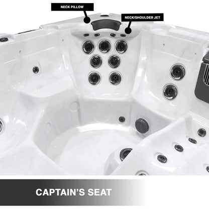 Michigan 6-Person 43-Jet Hot Tub