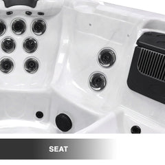 Michigan 6-Person 43-Jet Hot Tub