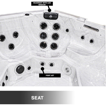 St. Clair 6-Person 51-Jet Hot Tub