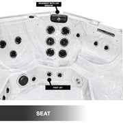 St. Clair 6-Person 51-Jet Hot Tub