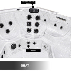 St. Clair 6-Person 51-Jet Hot Tub