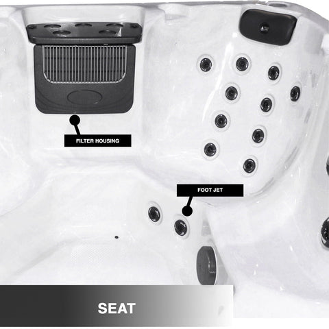 St. Clair 6-Person 51-Jet Hot Tub