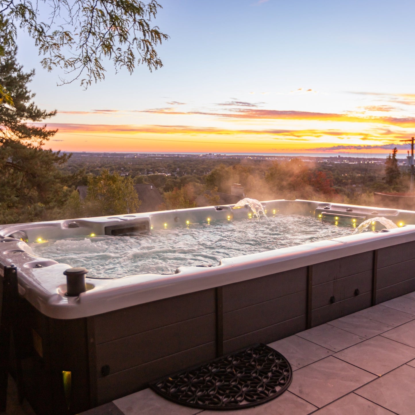 St Lawrence 13ft GL12-Person 39-Jet Swim Spa