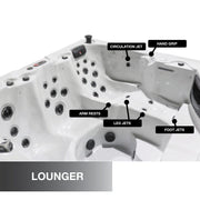 St Lawrence 20ft GL 17-Person 73-Jet Swim Spa