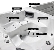 St Lawrence 20ft GL 17-Person 73-Jet Swim Spa