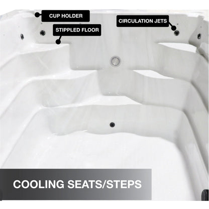 St Lawrence 20ft GL 17-Person 73-Jet Swim Spa