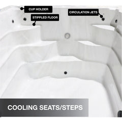 St Lawrence 20ft GL 17-Person 73-Jet Swim Spa