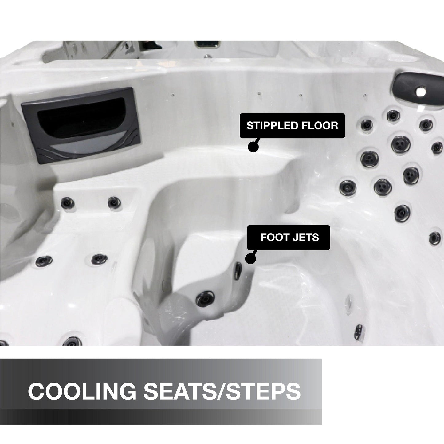 St Lawrence 20ft GL 17-Person 73-Jet Swim Spa