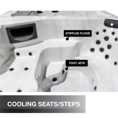 St Lawrence 20ft GL 17-Person 73-Jet Swim Spa